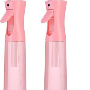 Continuous Spray Bottle for Hair (10.1oz/300ml per bottle) -2 Pack Mister Spray